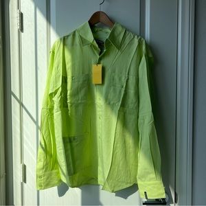 Bobblehaus Button Down Long Sleeve Unisex Tencel Linen